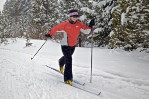 Cross Country Skier at Eldora Mountain Resort