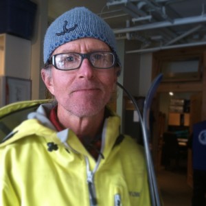 James Colt in the Telluride Adaptive Sports Program offices