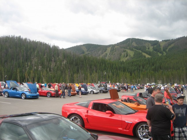 Vettes on the Rockies Show at Winter Park Resort. Photos by Rachel Anderson.