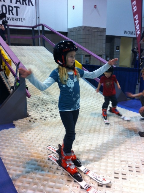 Kids on the ramp