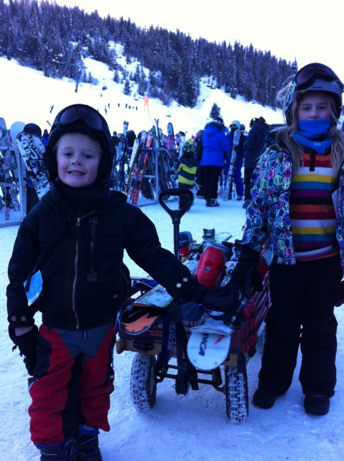 Hauling Ski Gear