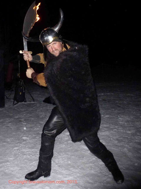 A not so Vicious Viking at Ullr Nights.