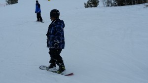 Dyelon snowboarding