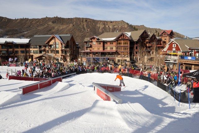 Thanksjibbing at Snowmass, November 2014