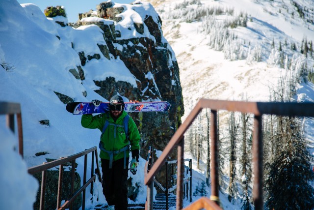 Put in the work... [Photo by Jason Lombard courtesy of Wolf Creek].