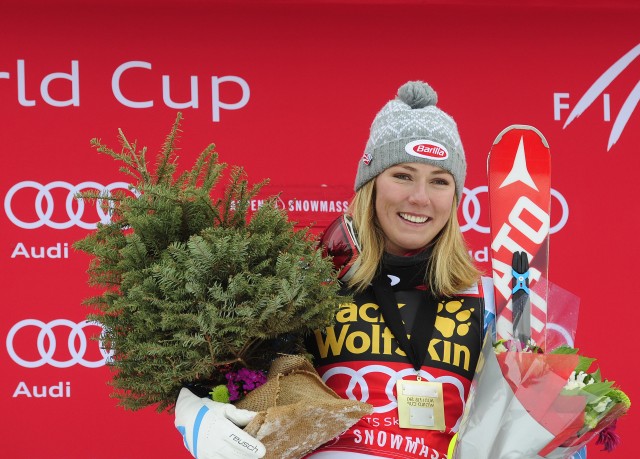 Mikaela Shiffrin wins her second straight Nature Valley Aspen Winternational slalom. (U.S. Ski Team - Tom Kelly)