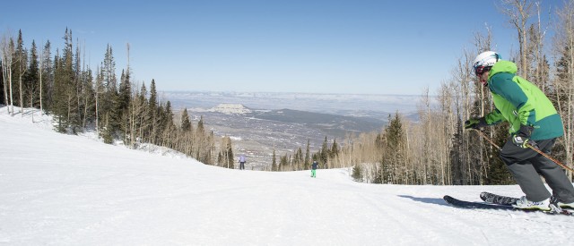 A glimpse of the unique views offered at Powderhorn.