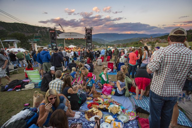 Evening Picnic at Snowmass. Photo courtesy of Jeremy Swanson. 