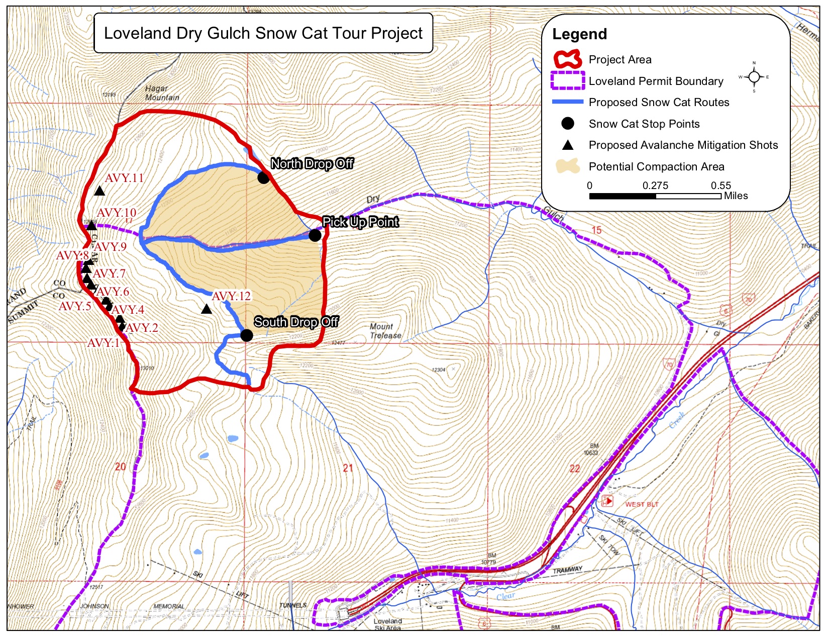 Loveland Dry Gulch Snow Cat Tour Project