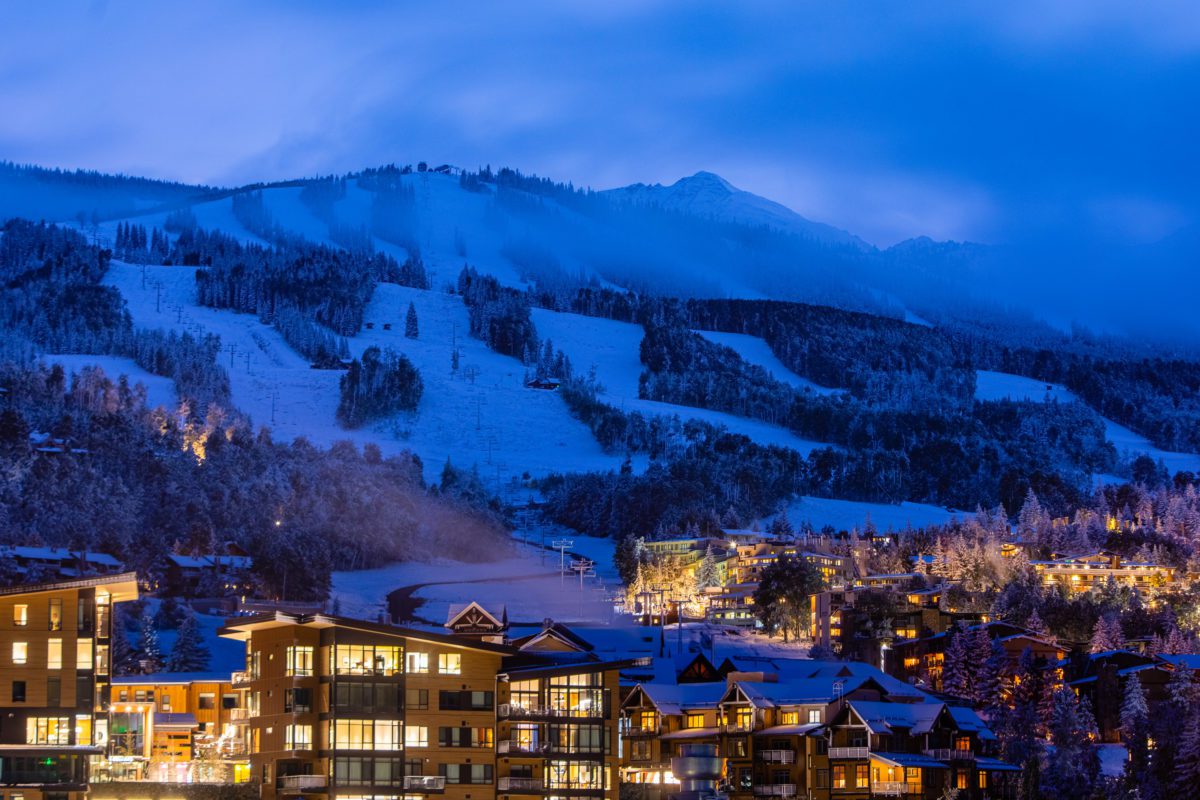 September Summer Snow in Colorado Colorado Ski Country USA